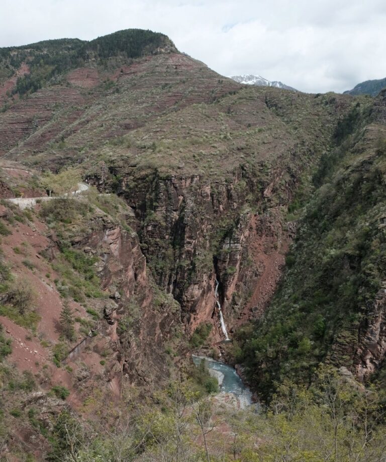 Clue d'Amen dans les gorges de Daluis.